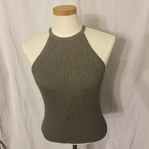 Ribbed Grey Tank